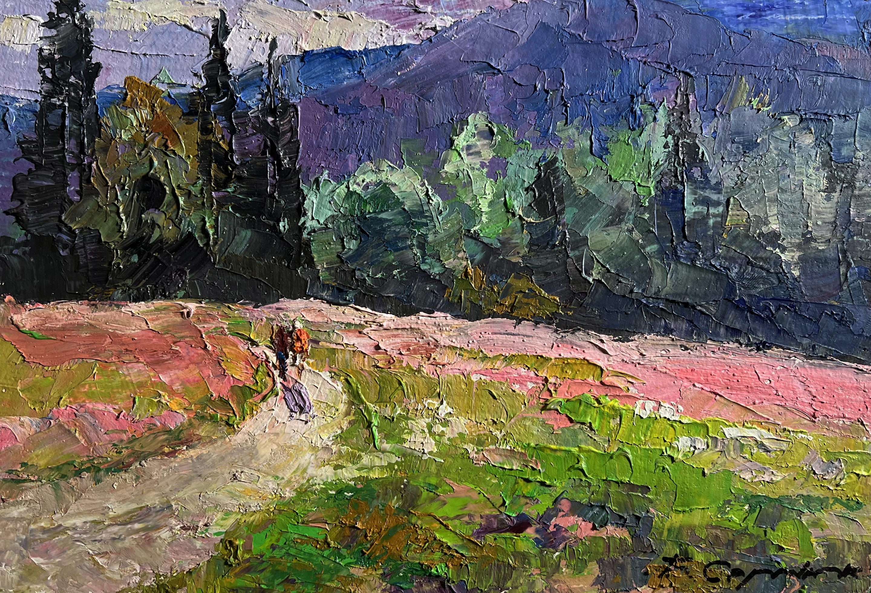 Boris Serdyuk, Flowery mountain meadows Boris Serdyuk, Flowery mountain meadows