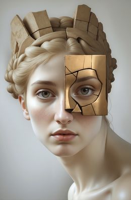 Print, Golden Fractures - Kintsugi, Sephora Venites