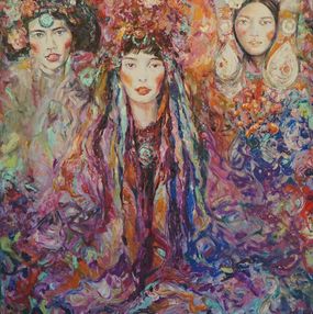 Painting, Tibet Fantasy, Anna Privaloff