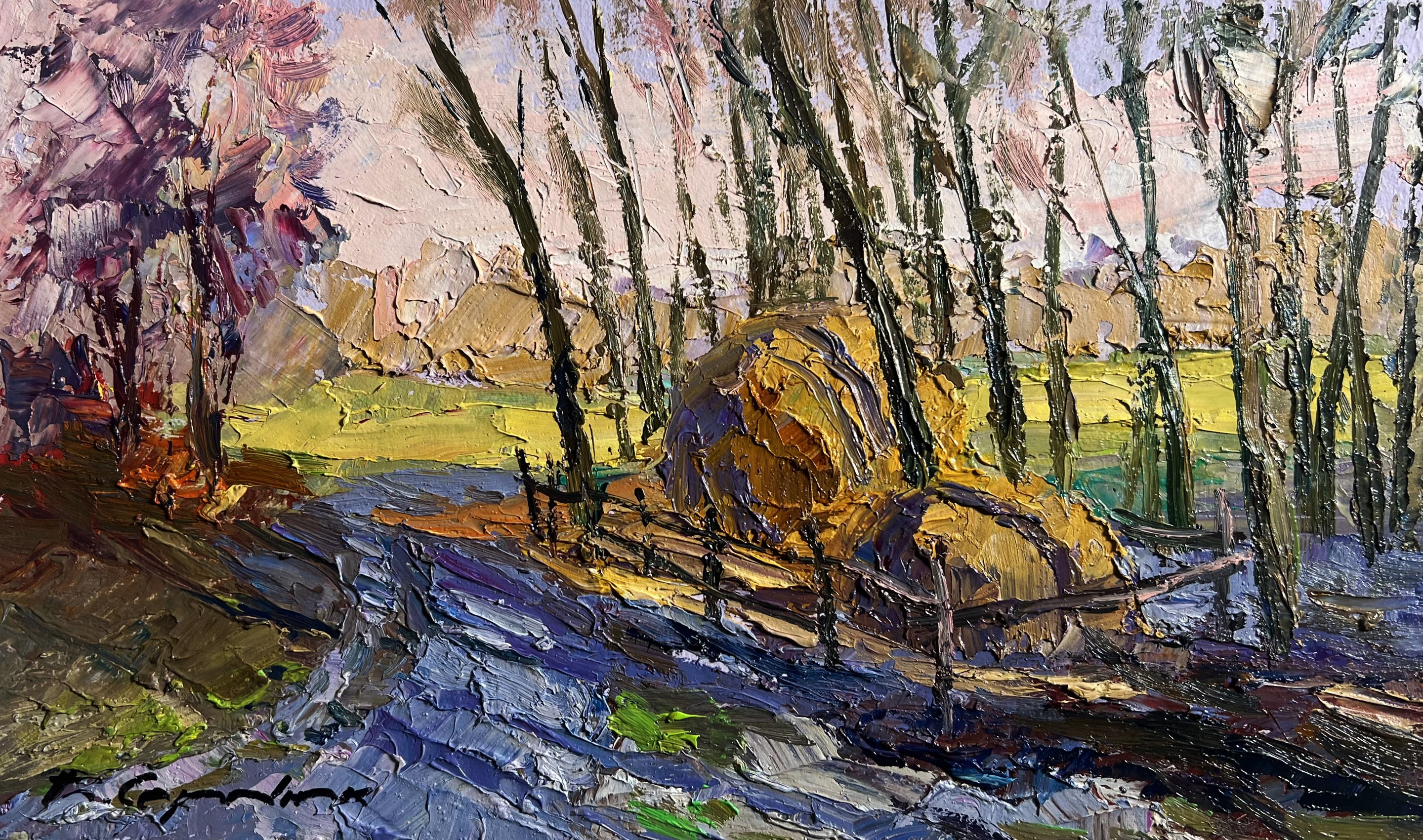 Boris Serdyuk, March days in the field Boris Serdyuk, March days in the field