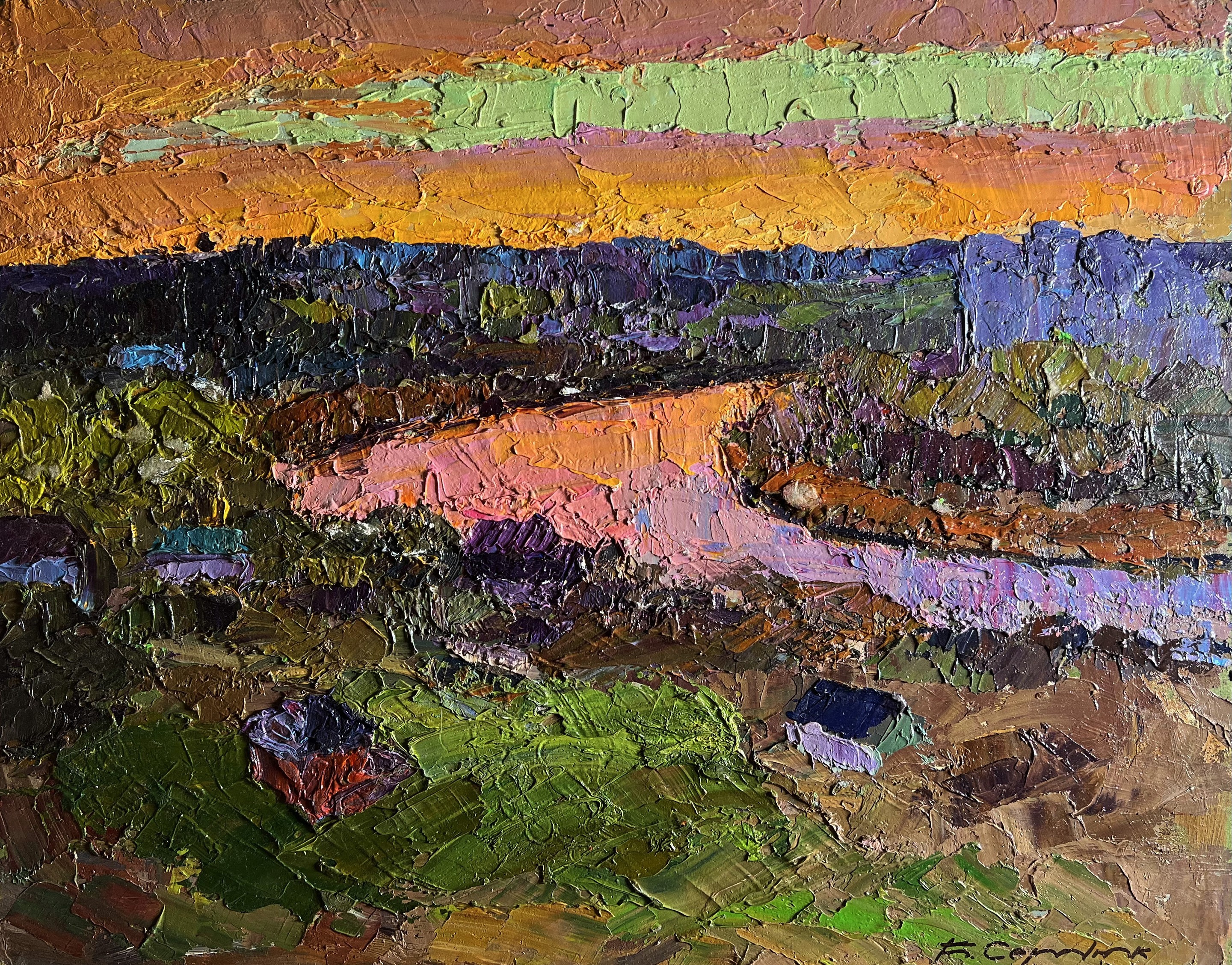 Boris Serdyuk, Orange sunset sun Boris Serdyuk, Orange sunset sun