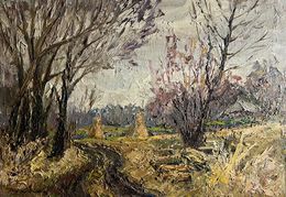 Gemälde, Warm autumn days, Boris Serdyuk
