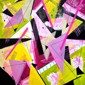 Peinture, Chaos et ordre, Safia Wosth