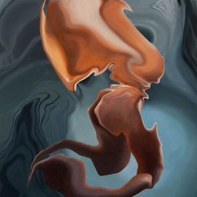 Gemälde, Homage to Gustave Courbet - The Origin of The World, Giulnara Fatullaeva