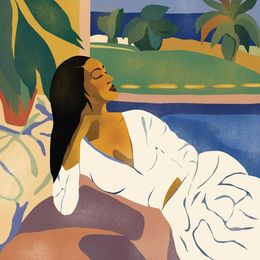 Print, Summer time, Nina Tsorieva