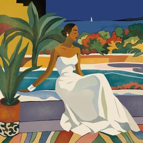 Print, Summer time, Nina Tsorieva
