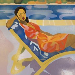 Print, Summer time, Nina Tsorieva