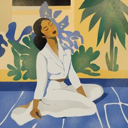 Print, Summer time, Nina Tsorieva