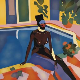 Print, Grace Jones, Nina Tsorieva
