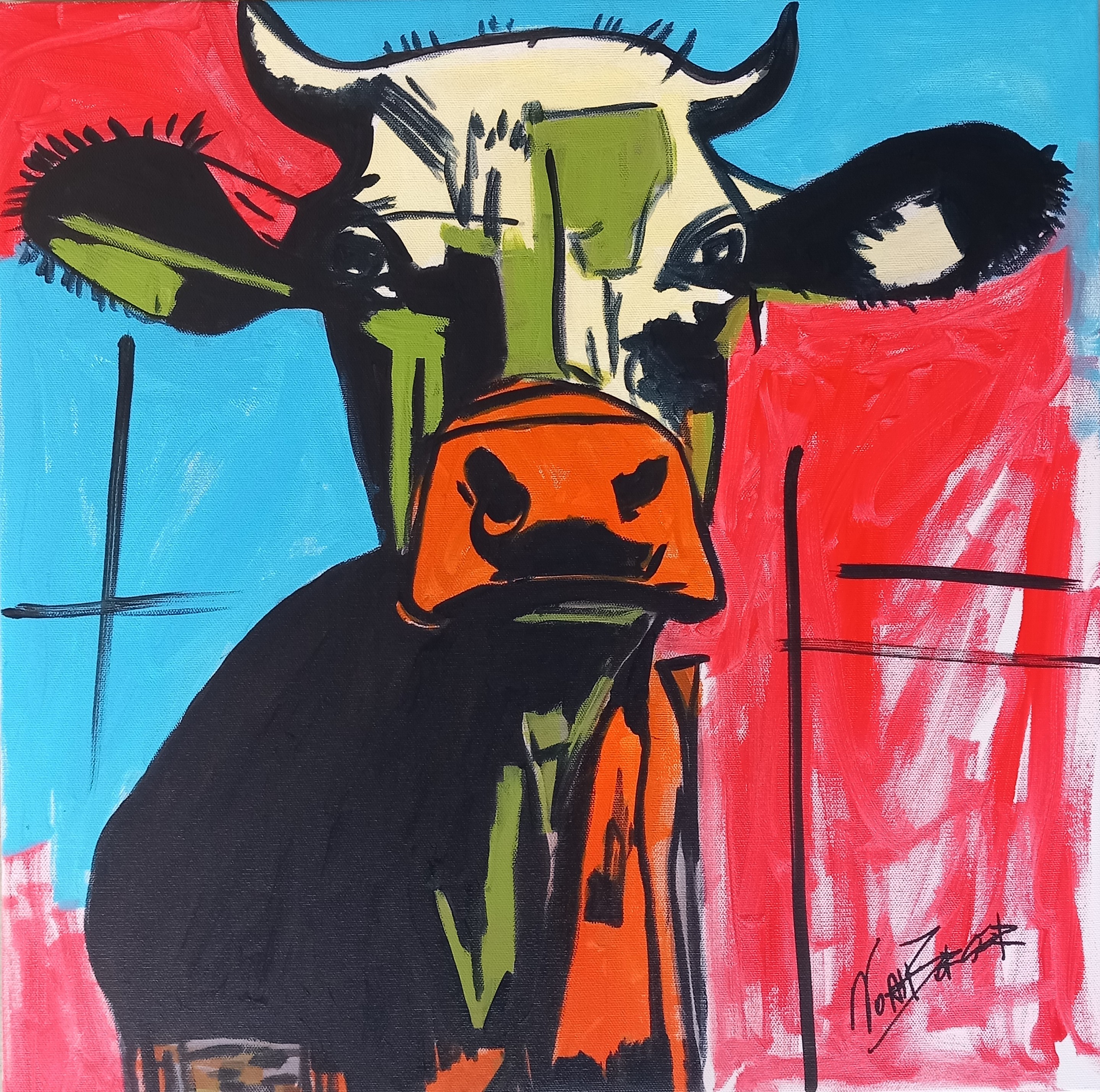 Noah Borger, The cow Noah Borger, The cow