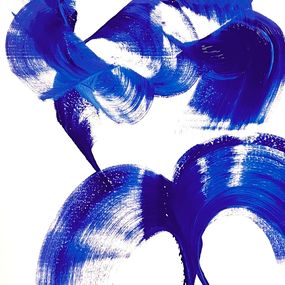 Gemälde, Femme à la Peau Bleue - Collection Femme à la Peau Bleue, Géraldine Auret