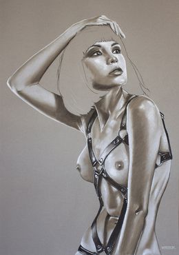 Peinture, Femme au harnais, Verssan