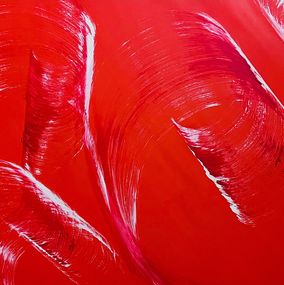 Gemälde, Mer Rouge - Collection Vibrations, Géraldine Auret