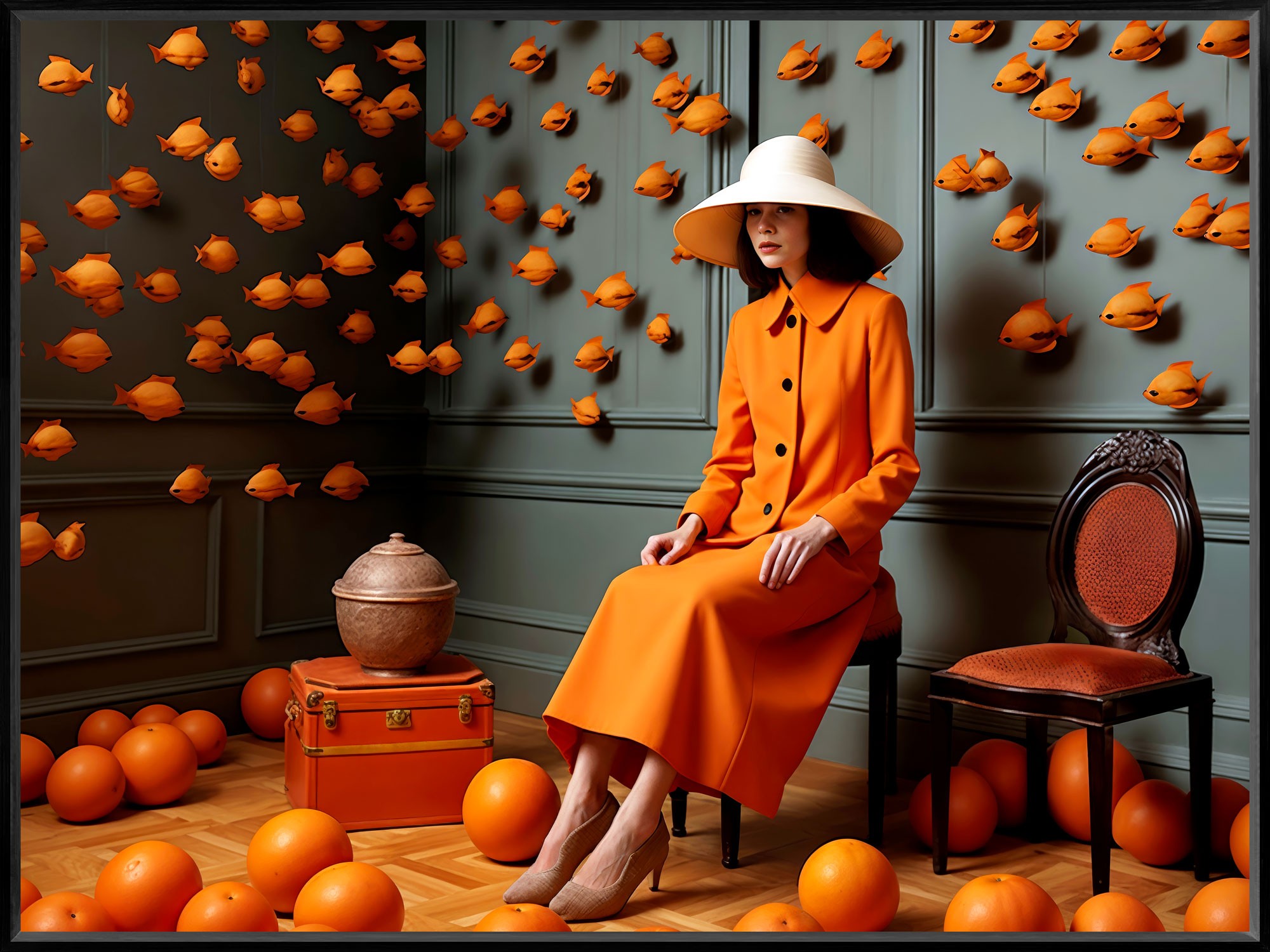 Christophe Malsert, Orange girl Christophe Malsert, Orange girl