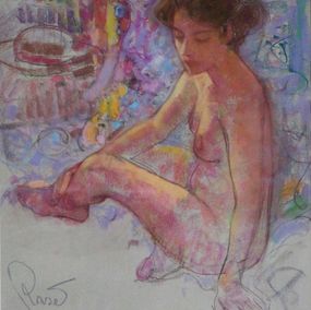 Painting, L´attente, Joan Raset