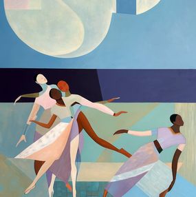 Gemälde, Choreography of Love, Barbara Schaumann