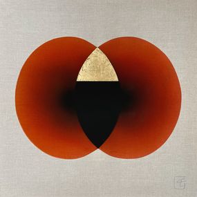 Peinture, Le feu, Catherine Ludeau