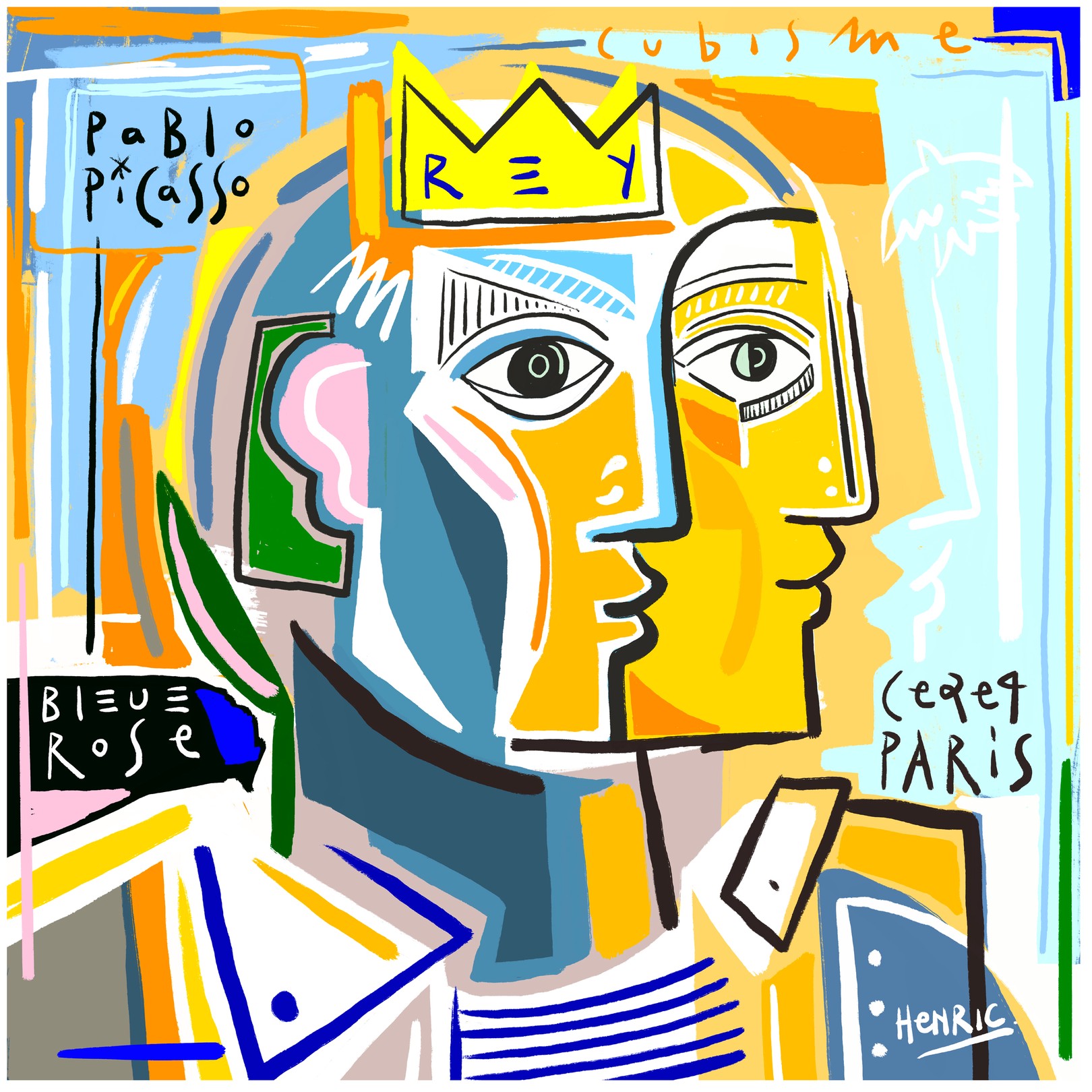 Jean-Philippe Henric, Picasso - collection spéciale Grands Formats Jean-Philippe Henric, Picasso - collection spéciale Grands Formats