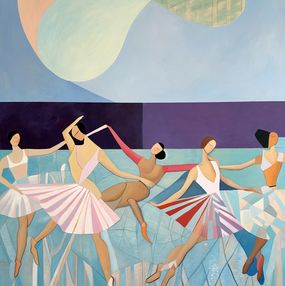Gemälde, Symphony of Movement, Barbara Schaumann