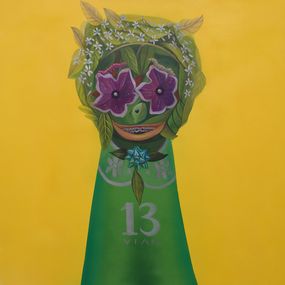 Gemälde, Vian 13 - Fetishes Series, Natasha Lelenco