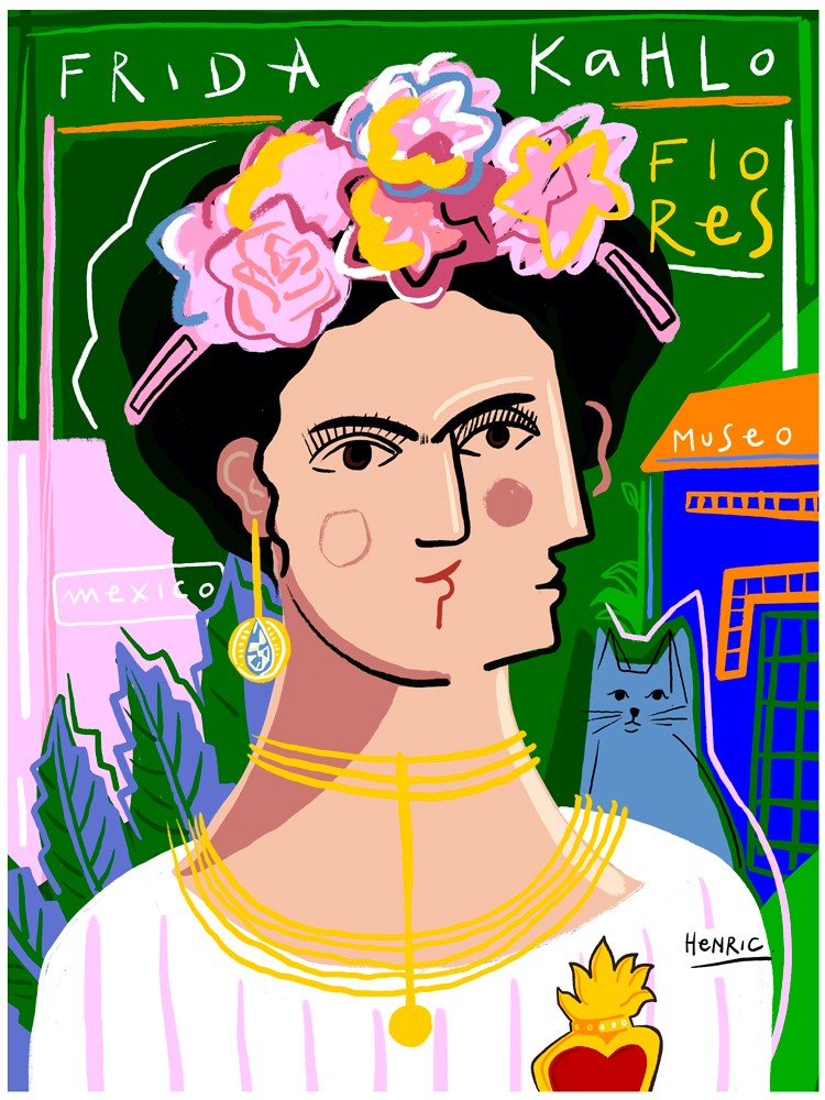 Jean-Philippe Henric, Frida Kahlo - collection spéciale Grands Formats Jean-Philippe Henric, Frida Kahlo - collection spéciale Grands Formats