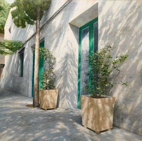 Gemälde, Between light and shadow, Carlos Diaz