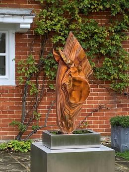Skulpturen, Caballo bebedor II, Tom Hiscocks
