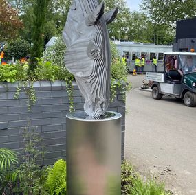 Sculpture, Caballo Bebedor V, Tom Hiscocks