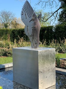 Skulpturen, Drinking horse IV, Tom Hiscocks