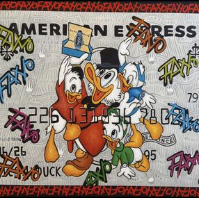 Gemälde, American Express Picsou, Stéphan Ouzilou (Fano)