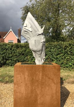 Skulpturen, Drinking horse V, Tom Hiscocks