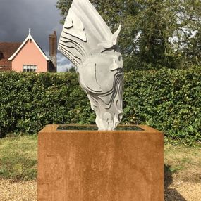 Sculpture, Drinking horse V, Tom Hiscocks