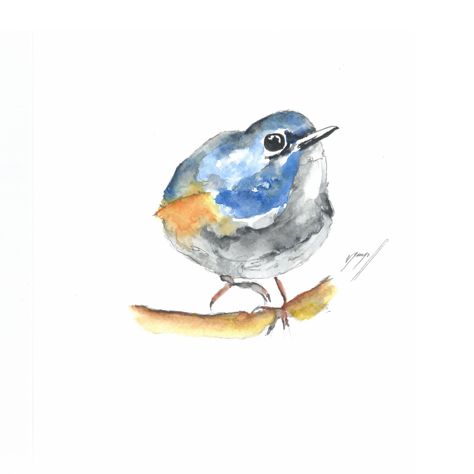 Noël Granger, Notre délicat oiseau bleu ! Noël Granger, Notre délicat oiseau bleu !
