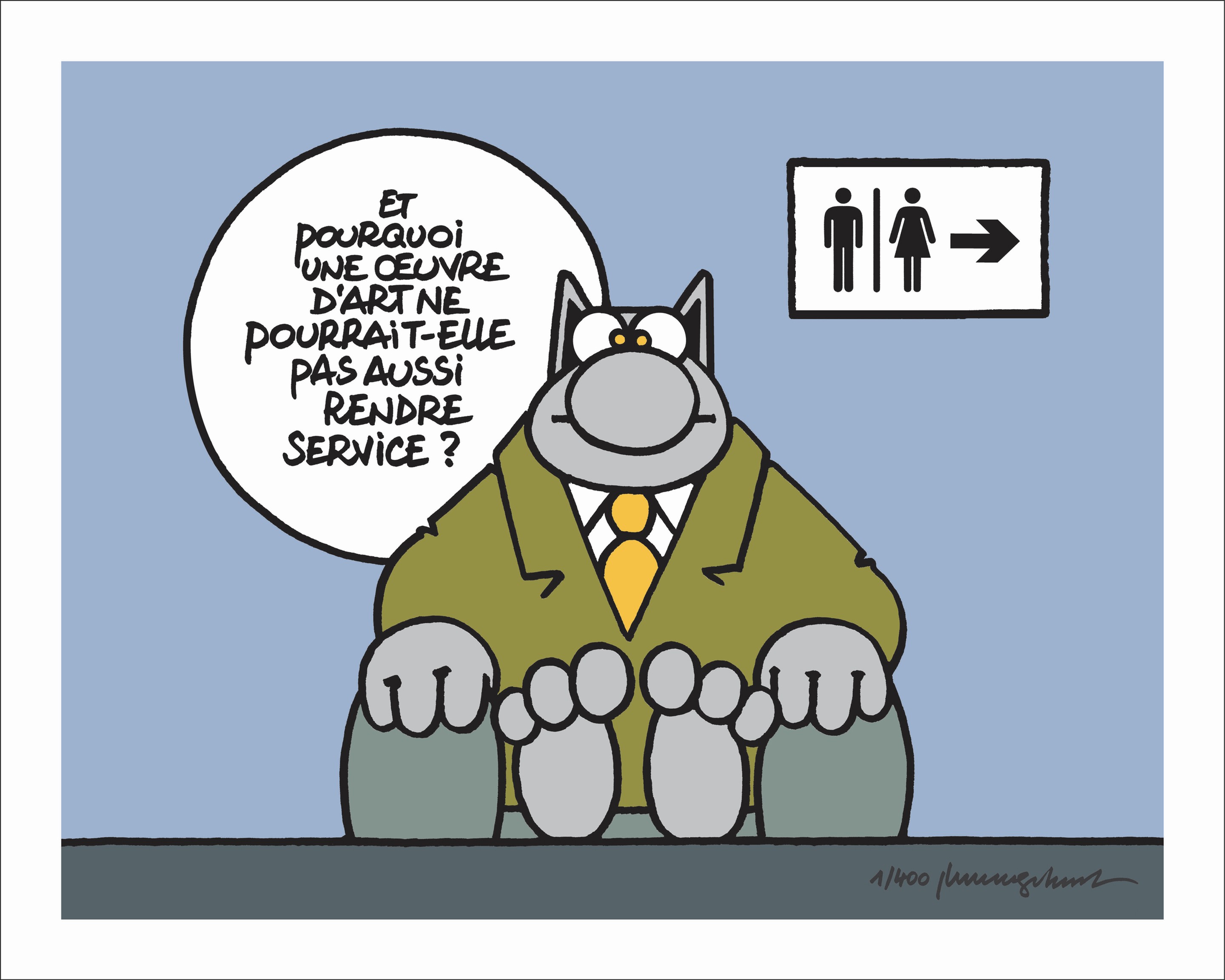 Philippe Geluck, Les toilettes sont à droite Philippe Geluck, Les toilettes sont à droite