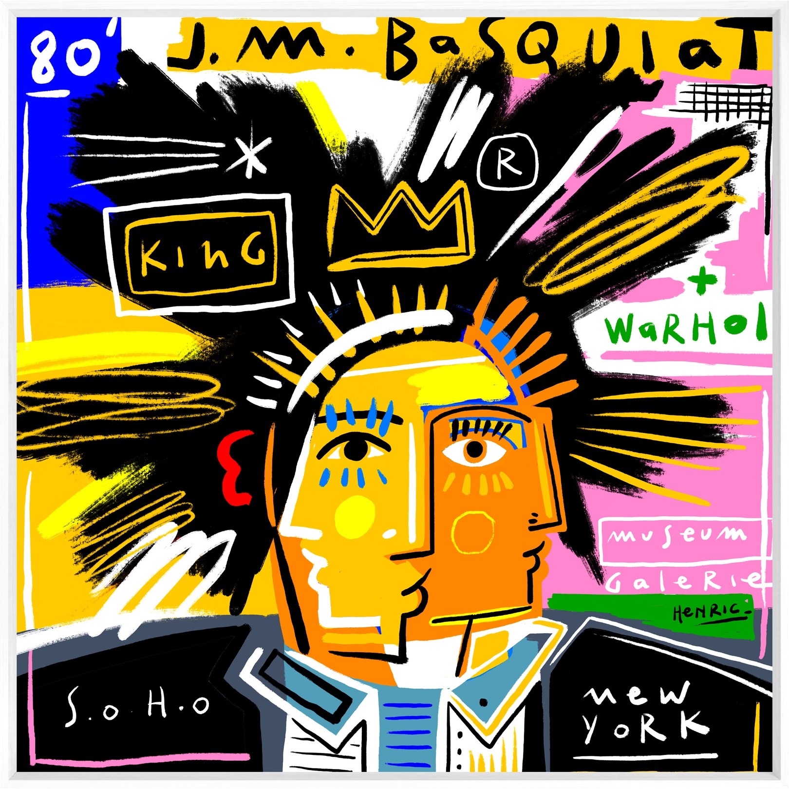 Jean-Philippe Henric, Basquiat Jean-Philippe Henric, Basquiat