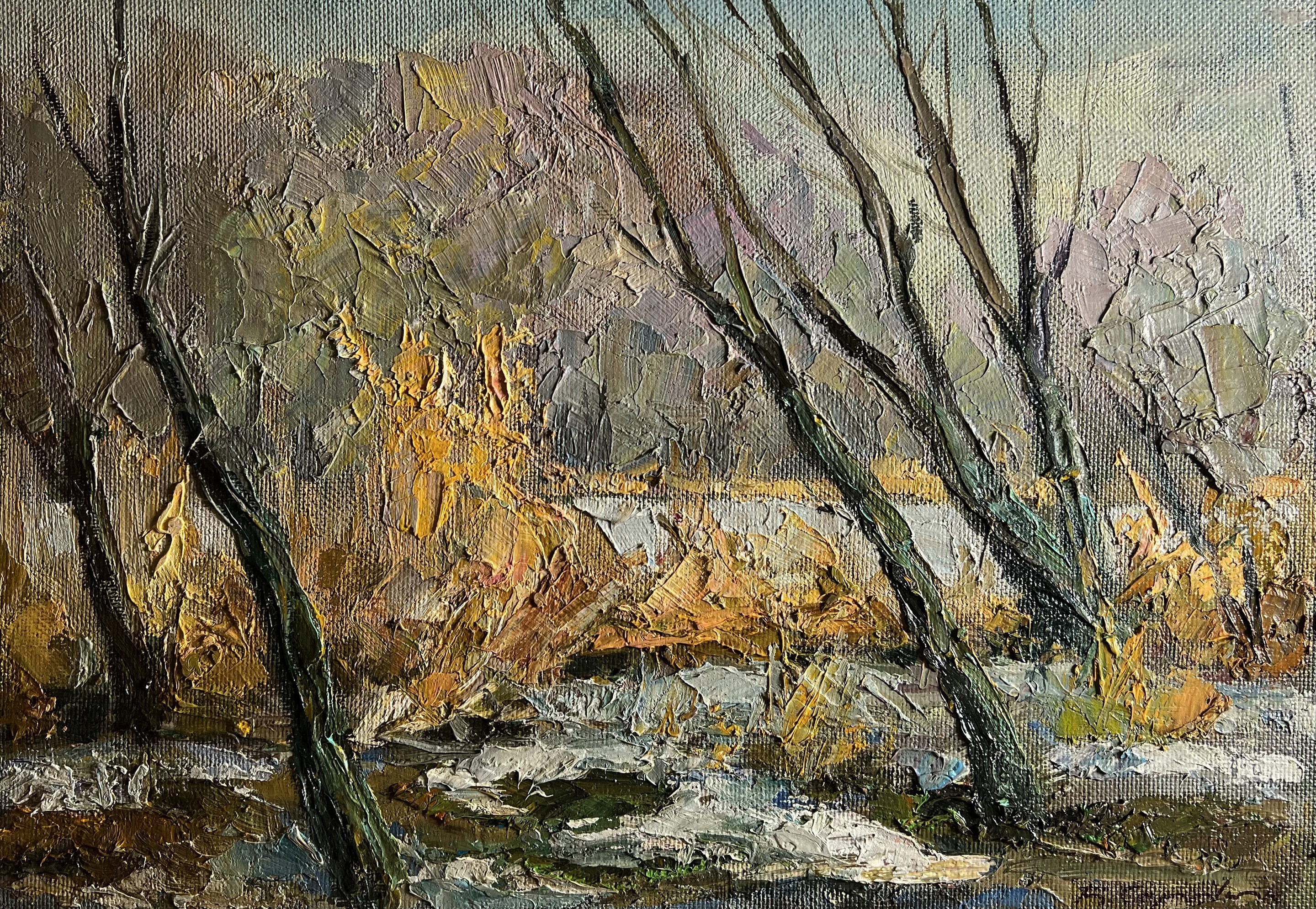 Boris Serdyuk, The first snow fell Boris Serdyuk, The first snow fell