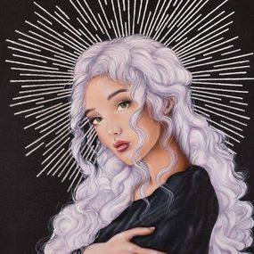 Peinture, Transcendent Glow, Blanca Plata