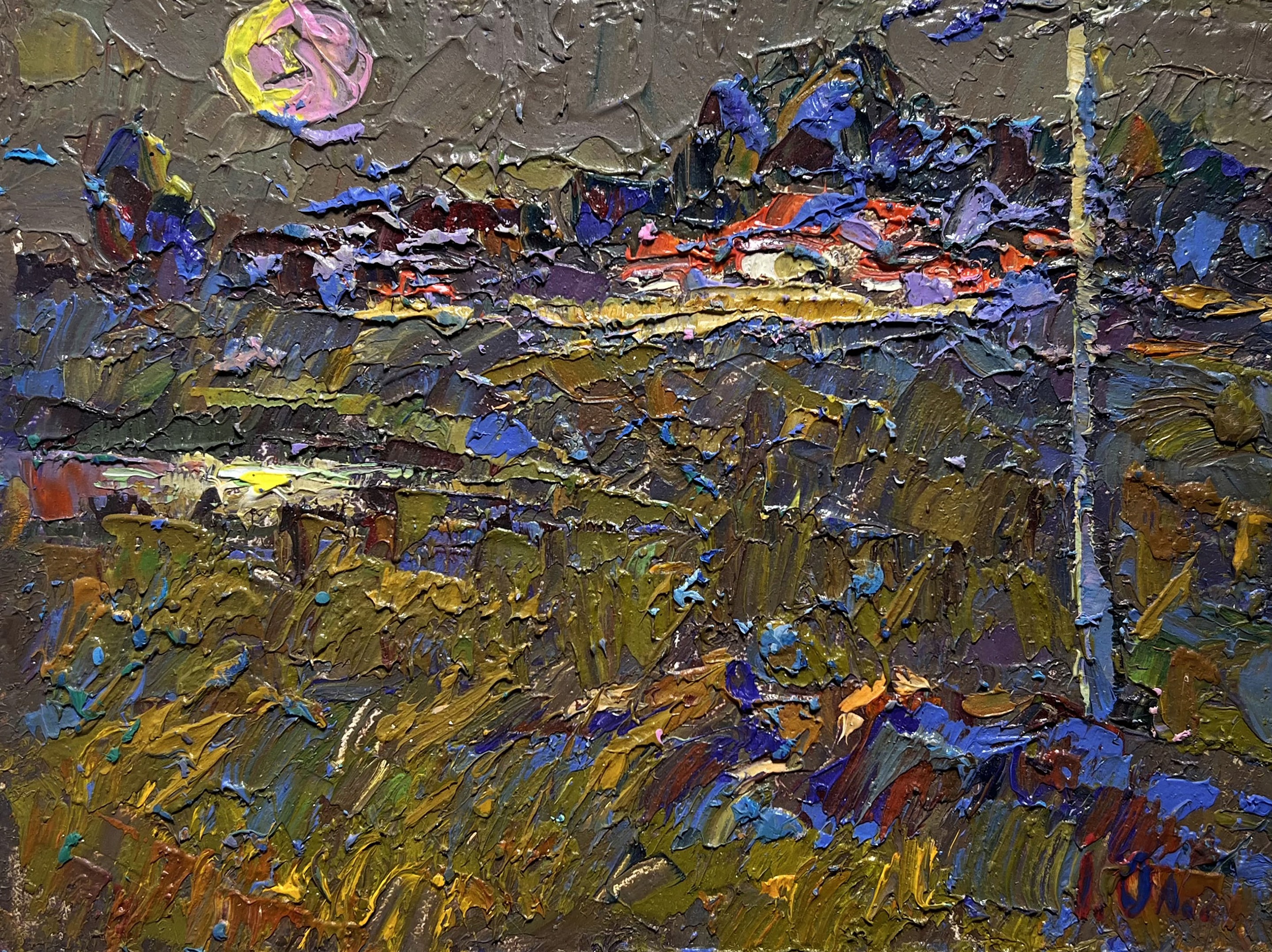 Ivanyuk Oleksiy, Moonlit night in autumn Ivanyuk Oleksiy, Moonlit night in autumn