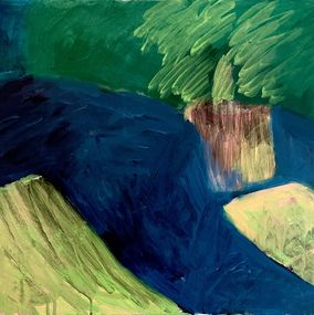 Painting, Candle. Newspaper. Diary., Archil Chikhladze
