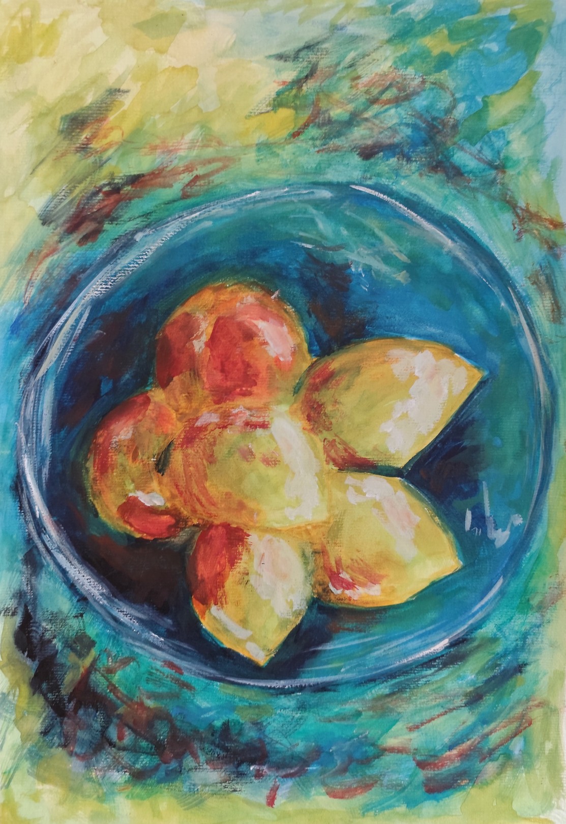 Natalya Mougenot, Vitamins in a bowl Natalya Mougenot, Vitamins in a bowl