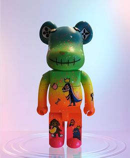 Sculpture, Urban Art Bear, Miss Mouse
