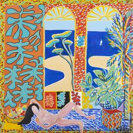 Gemälde, Dans l'intimité de mon petit salon, Sophie Petetin