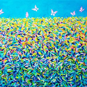 Peinture, The garden XIV. Butterflies, Andrei Sitsko