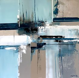 Peinture, Mistery city, Tatiana Malinovscaia