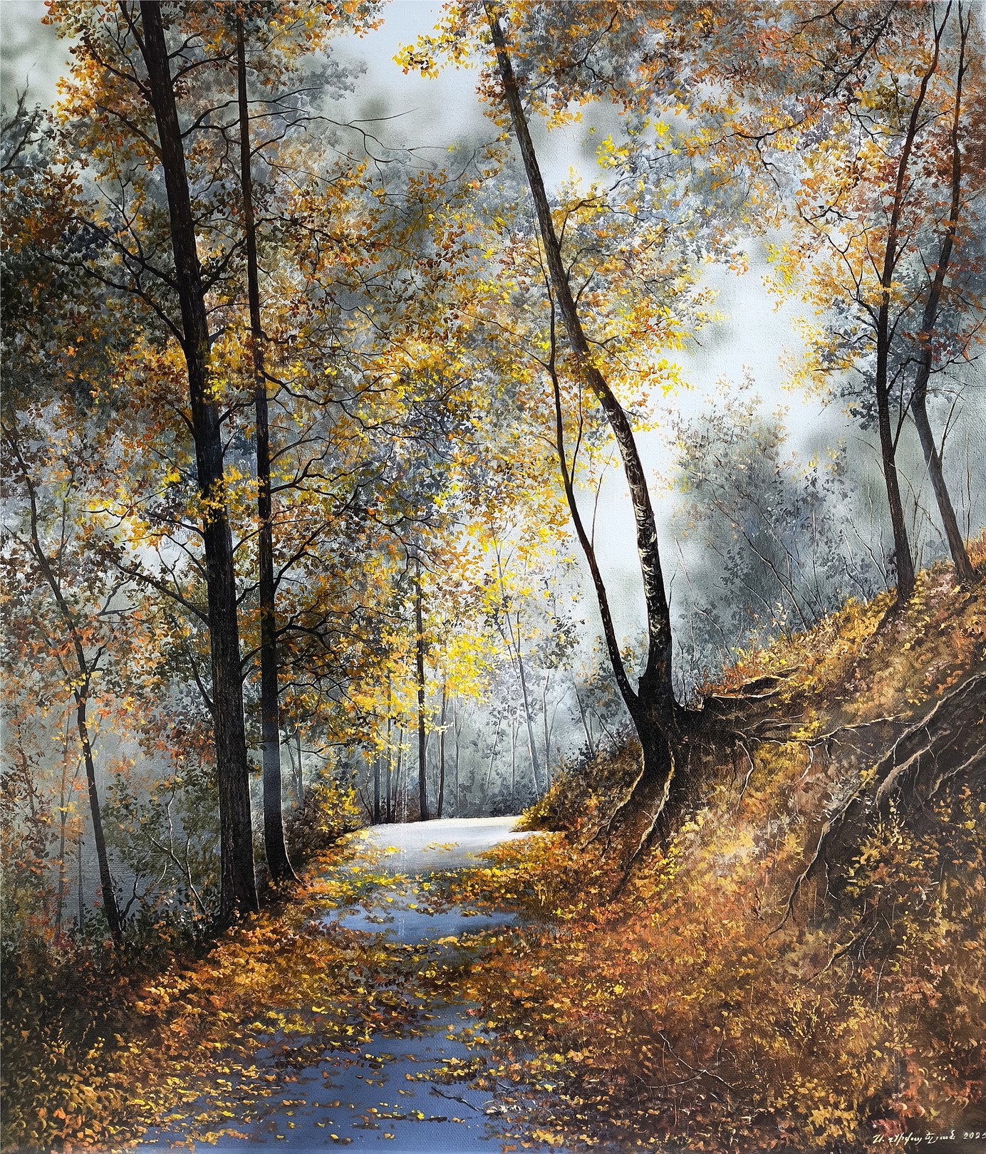 Sergey Miqayelyan, Pathway to Autumn Sergey Miqayelyan, Pathway to Autumn
