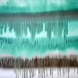 Painting, Fluid smear, Sumit Mehndiratta