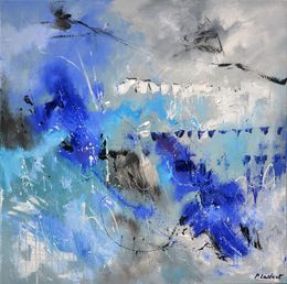 Painting, Icy waters, Pol Ledent