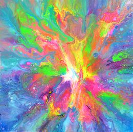 Painting, Flowing Energy 42, Tiberiu Soos
