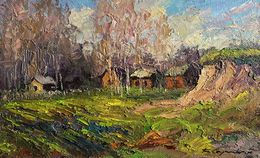 Gemälde, The fragrant nature of spring, Boris Serdyuk
