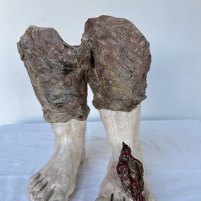 Sculpture, Le messager, Brigitte De Cesco